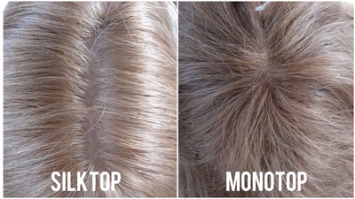 Hairpiece montage: Silk Top vs Monotop